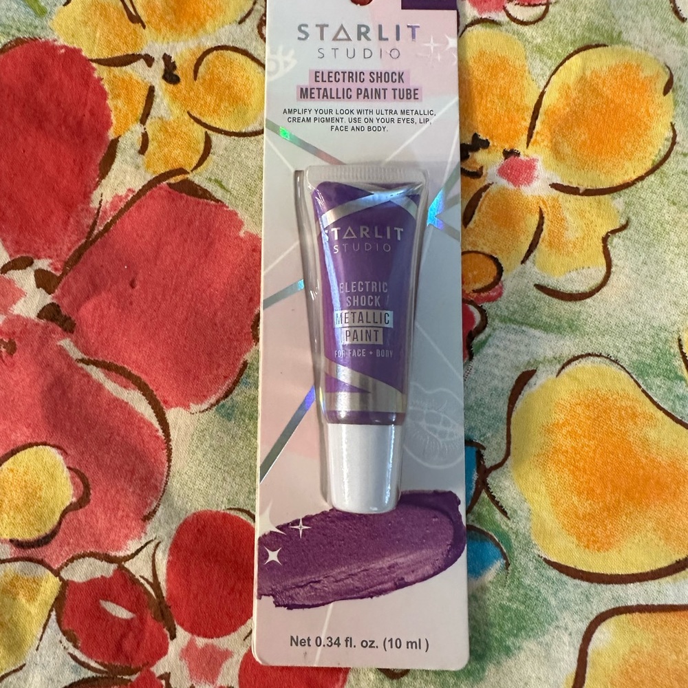 Starlit Studio Electric Shock Metallic Paint Tube - Anethyst New